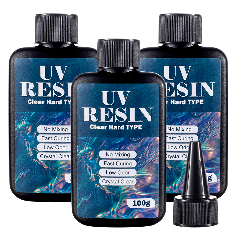 Resin Art Uv Light - 100/200/300g UV Resin Hard Type Crystal