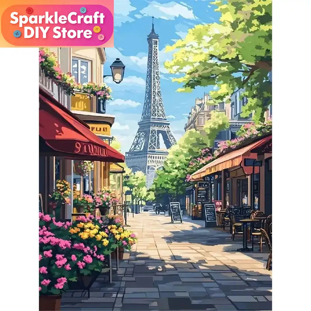 Resin Art Canvas - 1pc frameless New Arrival Diamond Mosaic