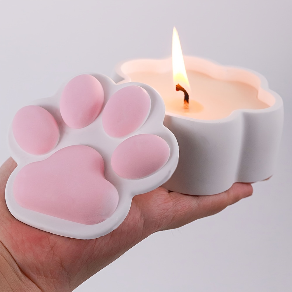 Coaster Mold Square - Cat Claw Storage Box Silicone Mold