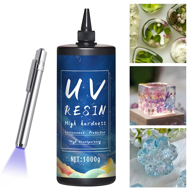 Resin Art Uv Light - UV Resin Glue for DIY Jewelry,