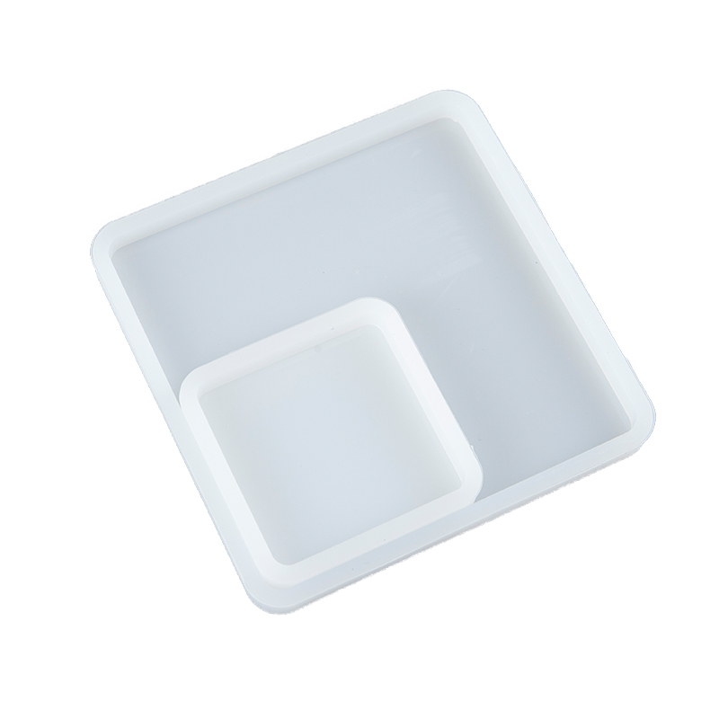 Coaster Mold Square - Square Silicone Casting Epoxy Molds For