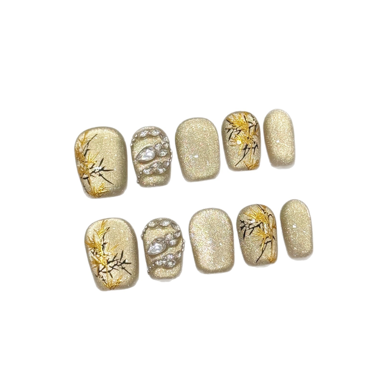 10pcs New Chinese Style Handma - Resin Art Glitter reseña y precio