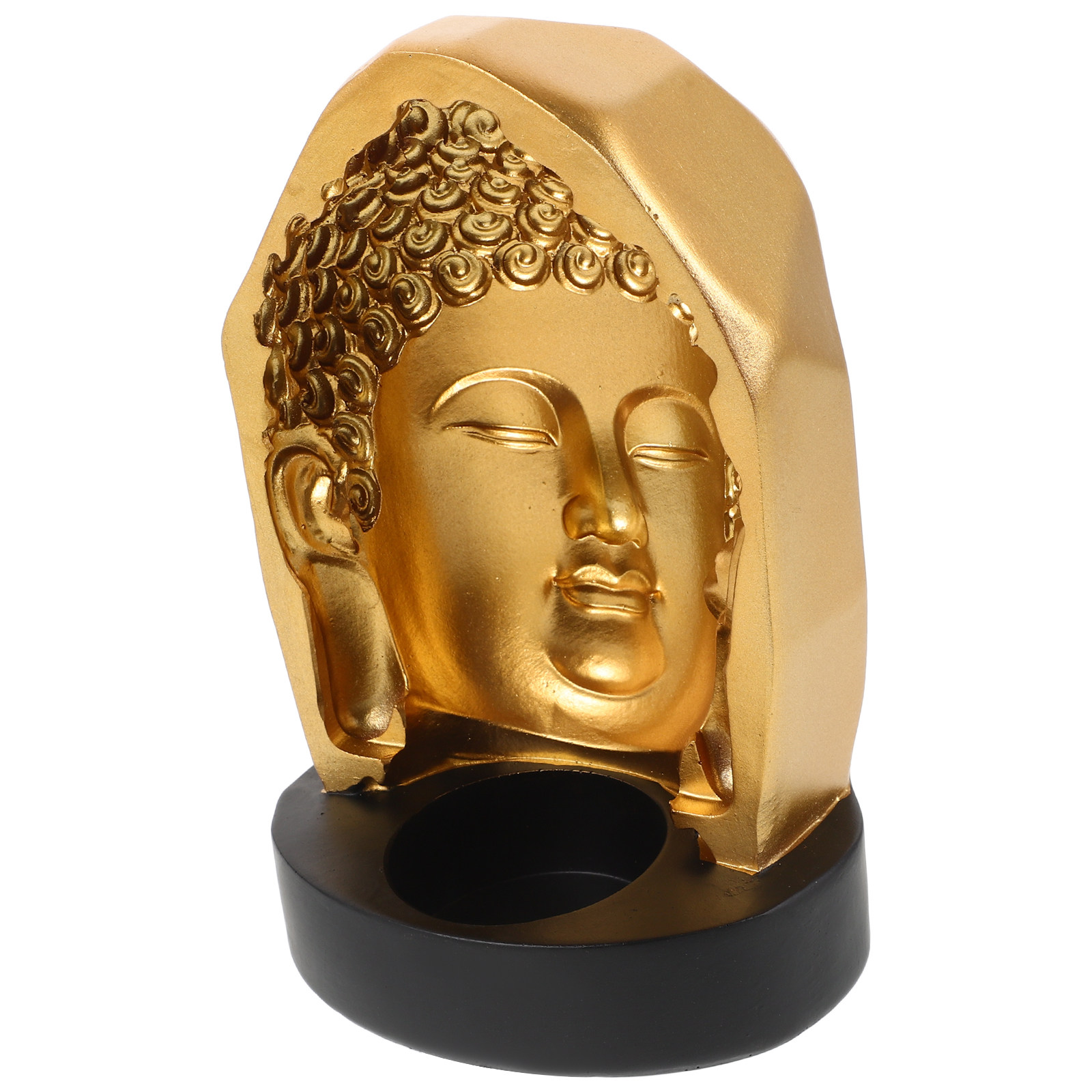 Tea Light Holder Resin Buddha  - Resin Art And Decor reseña y precio
