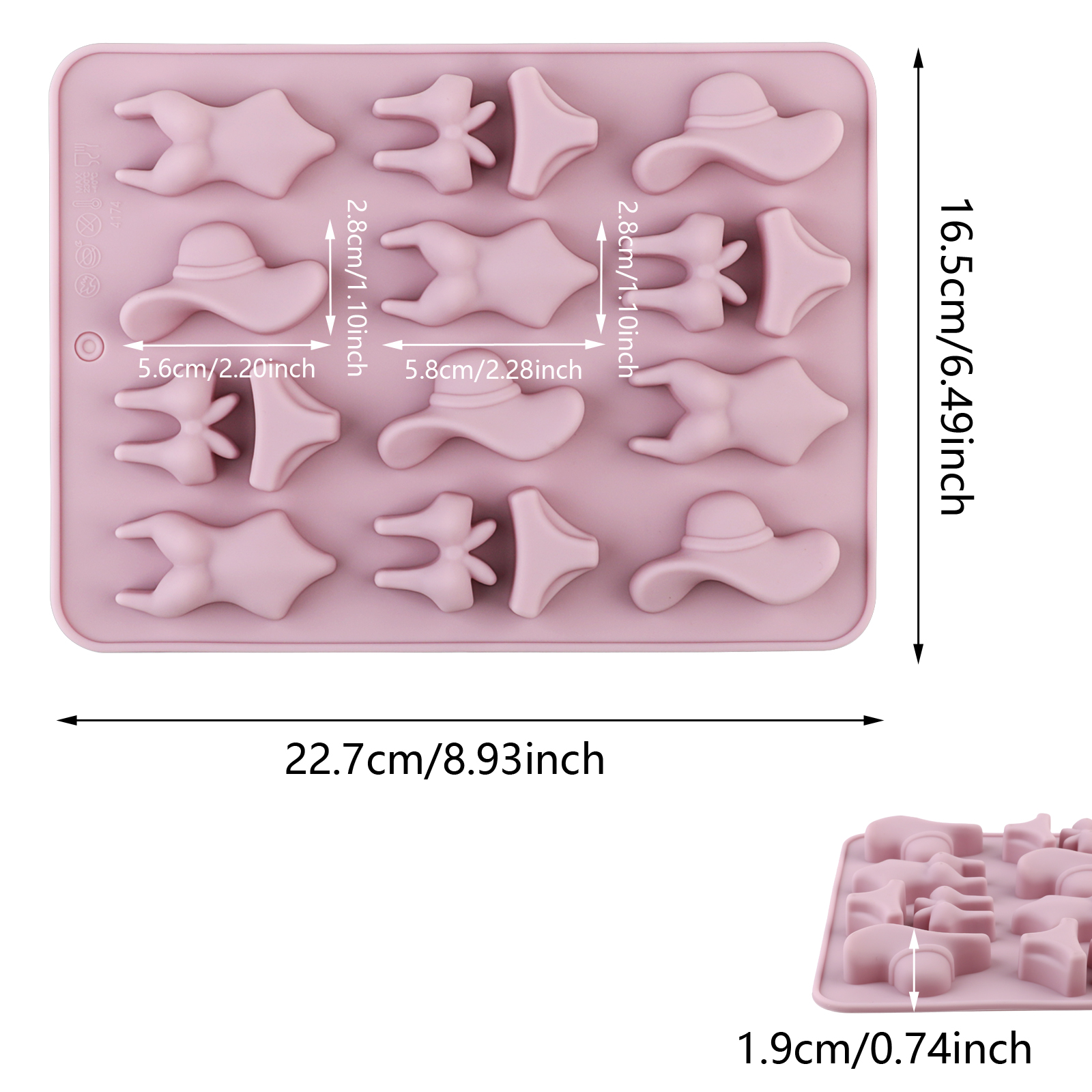 A Summer-Themed Beach Bikini M - Resin Art And Decor reseña y precio