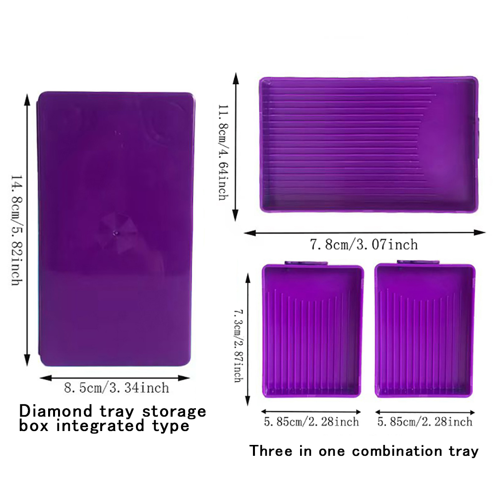Diamond Painting Tray with Lid - Resin Art Canvas reseña y precio