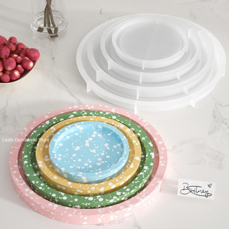 Circular Tray Silicone Molds f - Coaster Mold Square reseña y precio