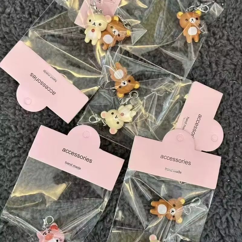 Rilakkuma Keychain Cute Kawaii - Resin Art Accessories reseña y precio