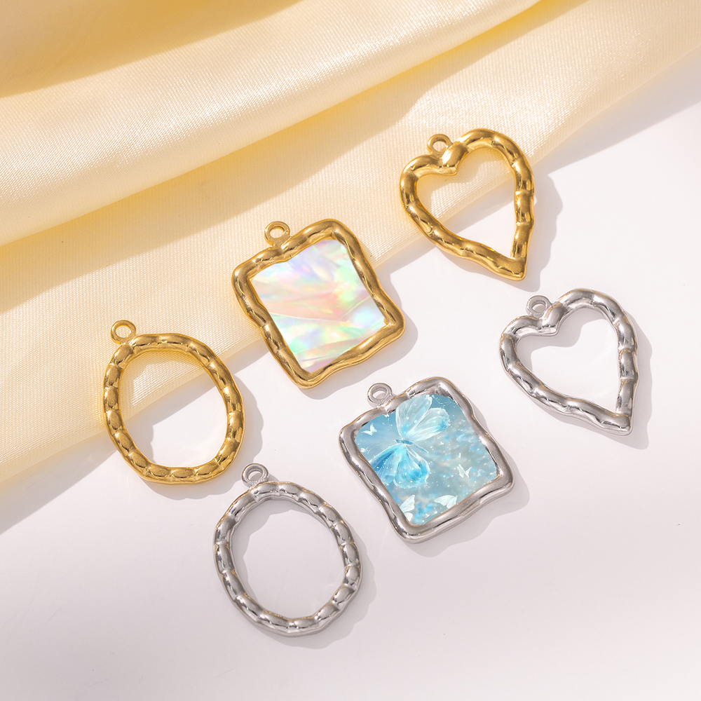 5pcs Stainless Steel Heart Rou - Resin Art And Decor reseña y precio