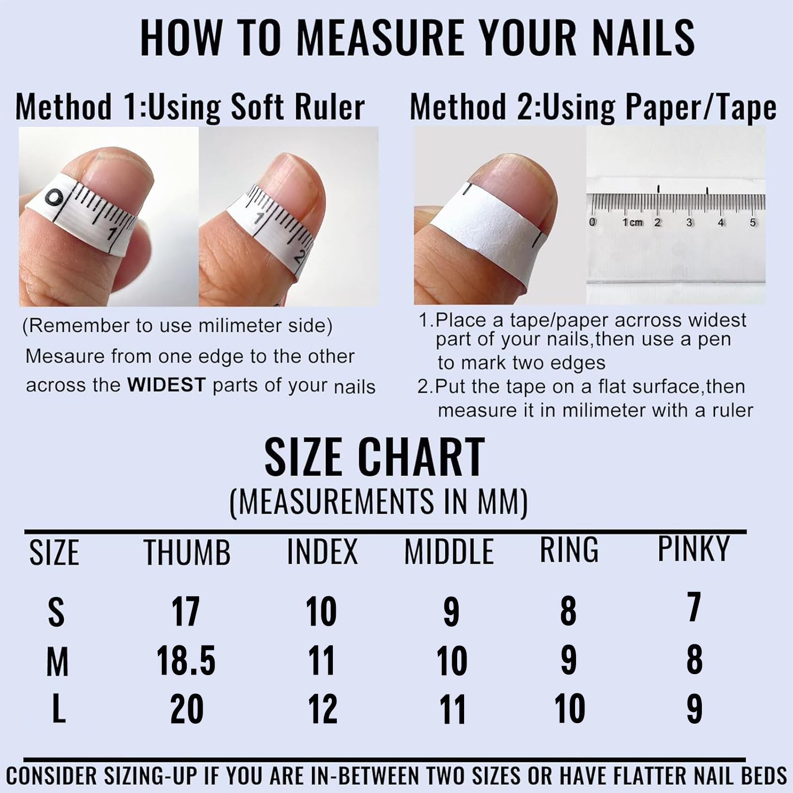 Handmade Press On Nails Transp - Resin Art Glitter reseña y precio