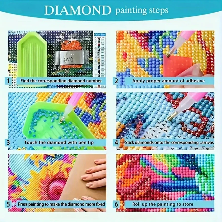 Cartoon Happy Old Couple 5D Fu - Resin Art Canvas reseña y precio