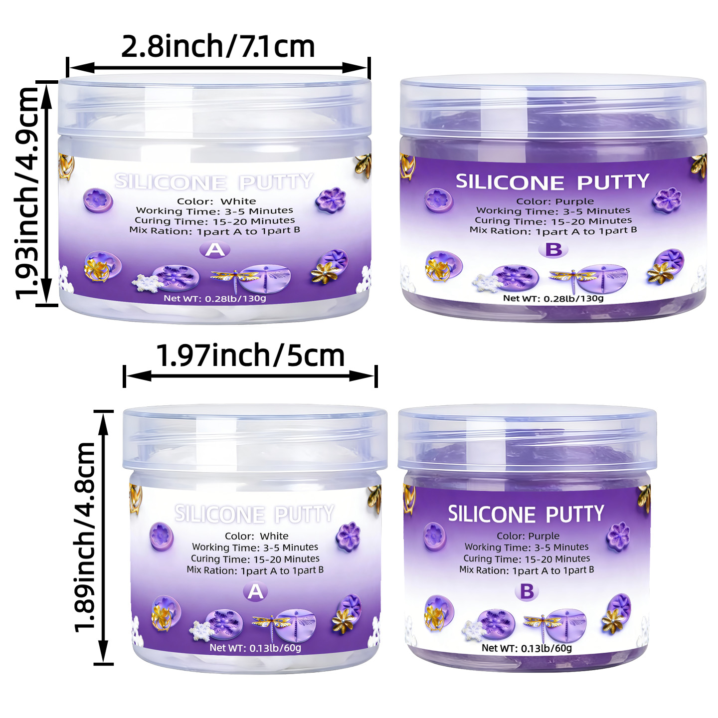 Silicone Putty - Flexible Sili - Resin Art Accessories reseña y precio