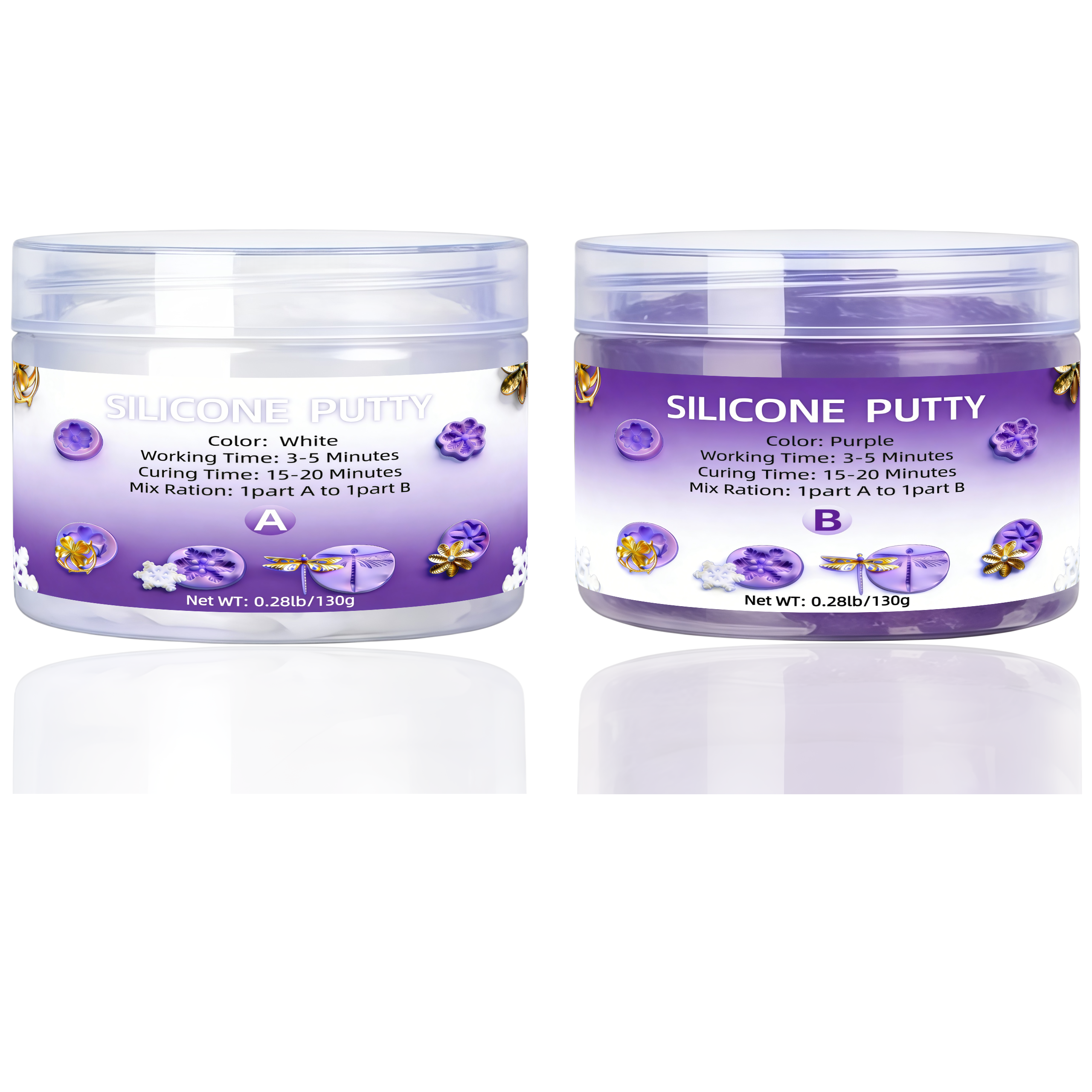Silicone Putty - Flexible Sili - Resin Art Accessories reseña y precio