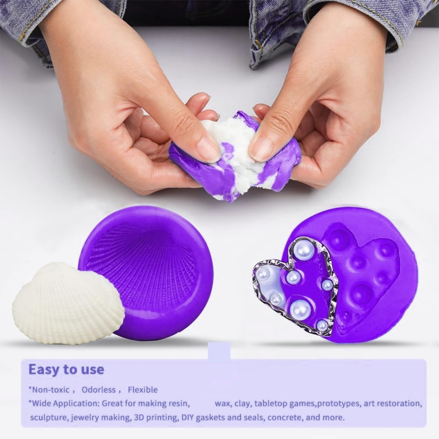 Silicone Putty - Flexible Sili - Resin Art Accessories reseña y precio