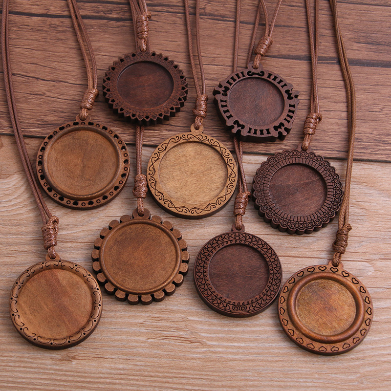 Wooden Pendant Base for DIY Je - Resin Art Wooden Tray reseña y precio