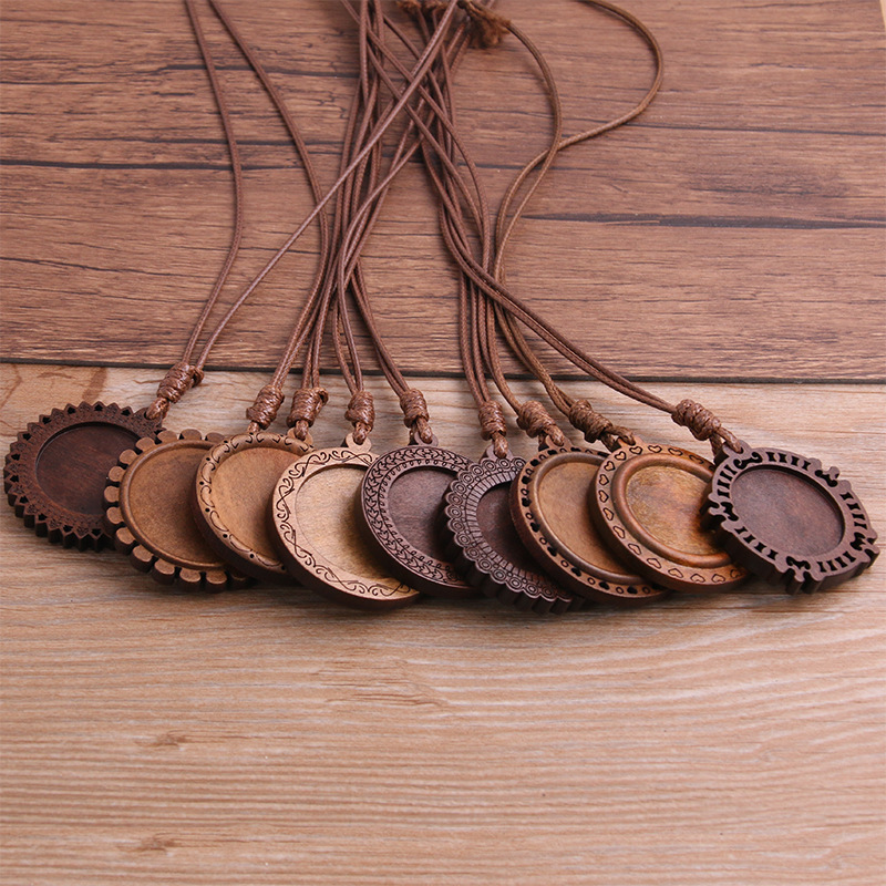 Wooden Pendant Base for DIY Je - Resin Art Wooden Tray reseña y precio