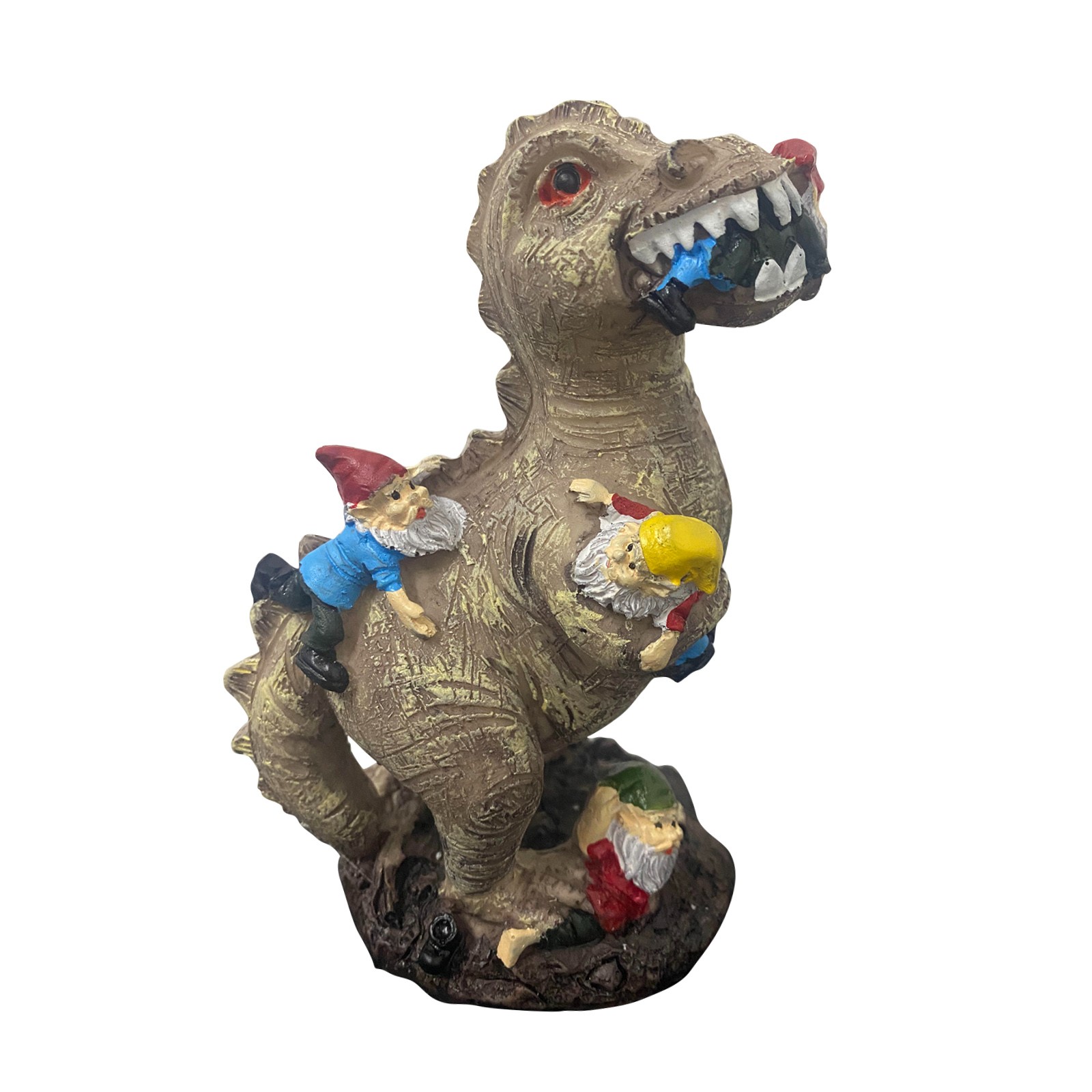 Mischievous Dinosaur Garden Ea - Resin Art And Decor reseña y precio