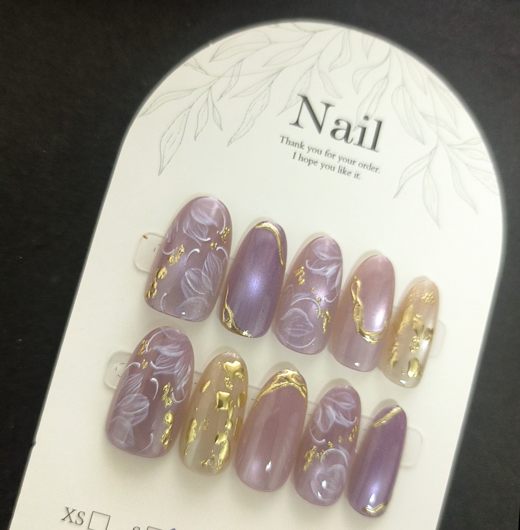 10pcs Handmade Press On Nails  - Resin Art Glitter reseña y precio