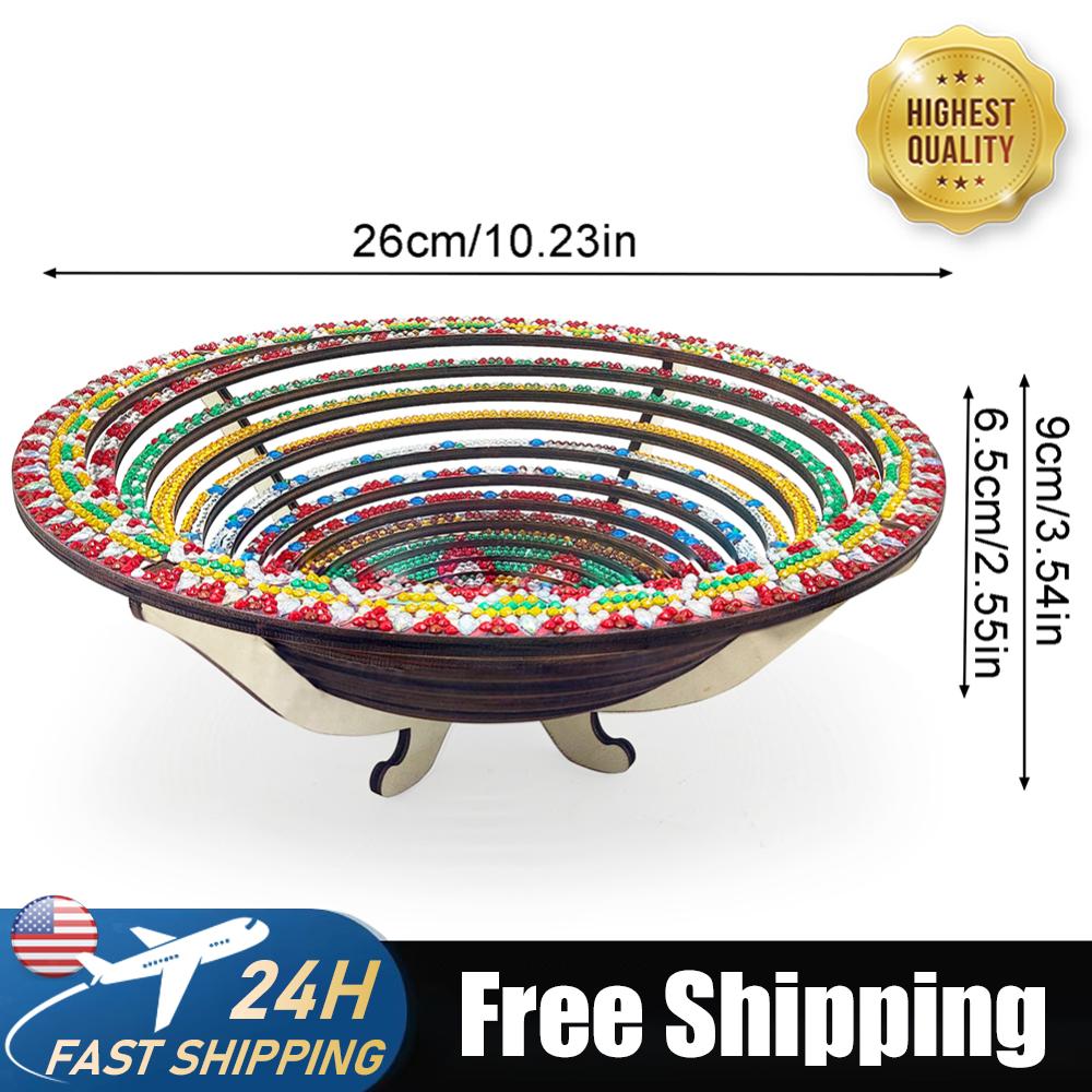 DIY Diamond Painted Wooden Din - Resin Art Wooden Tray reseña y precio