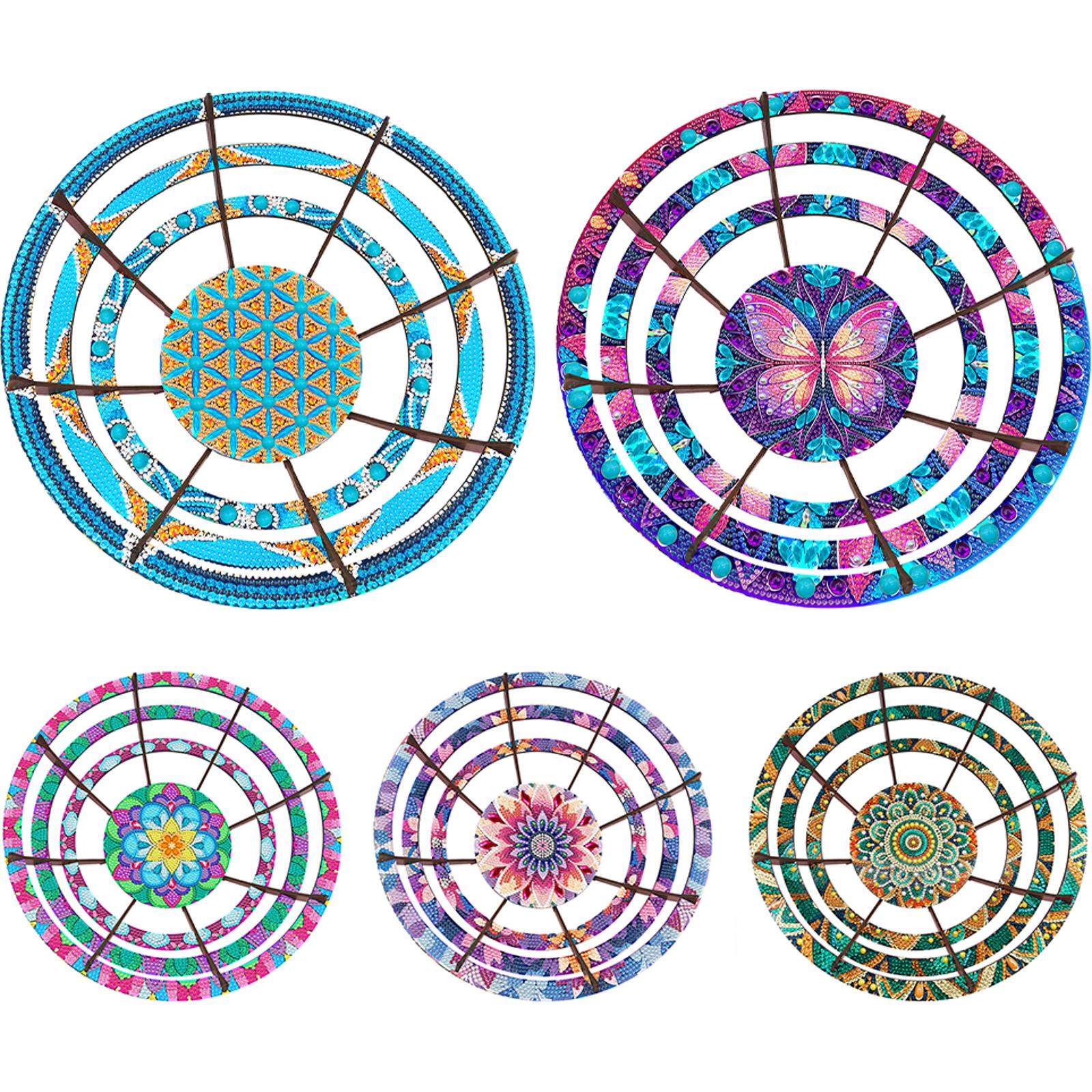 Flower Diamond Painting Wooden - Resin Art Wooden Tray reseña y precio