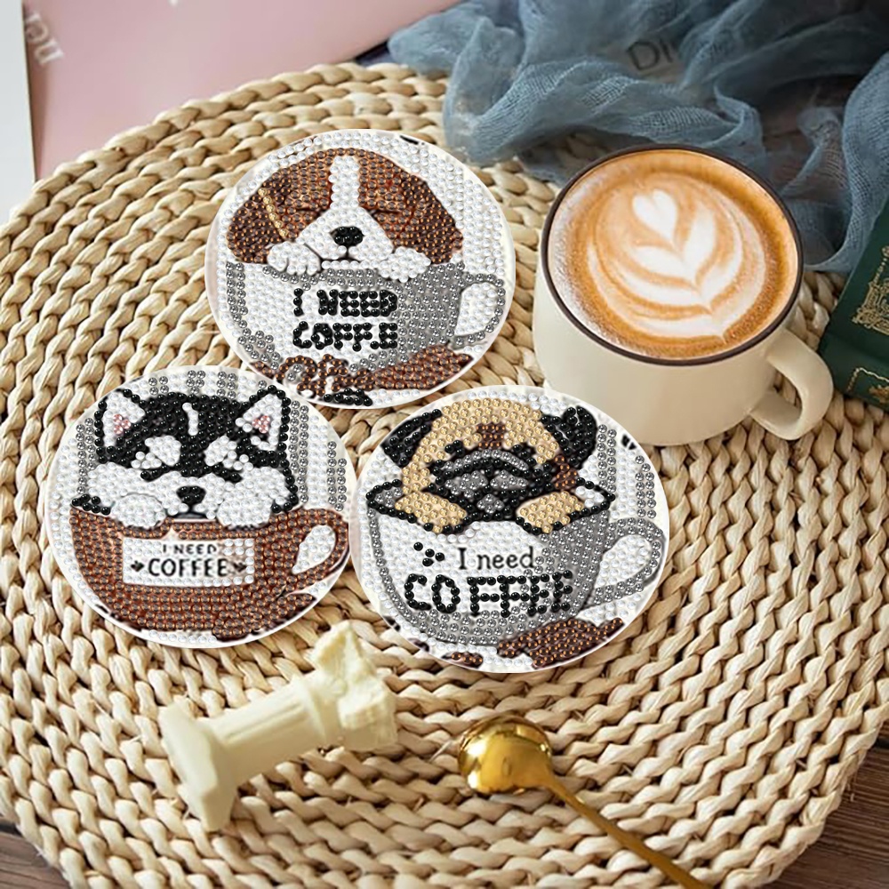 8 pieces/set of diamond painti - Resin Art Canvas reseña y precio