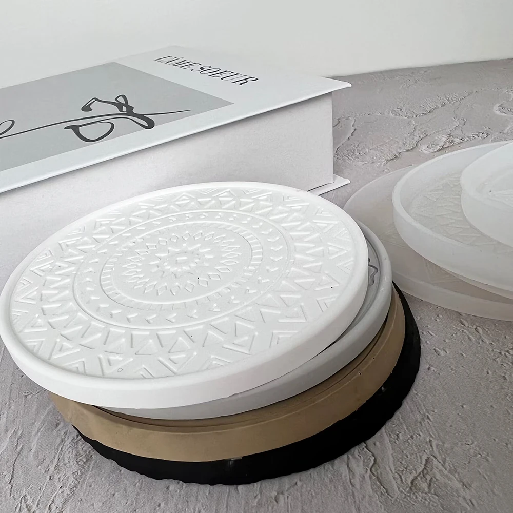Mandala Round Coaster Resin Si - Coaster Mold Square reseña y precio
