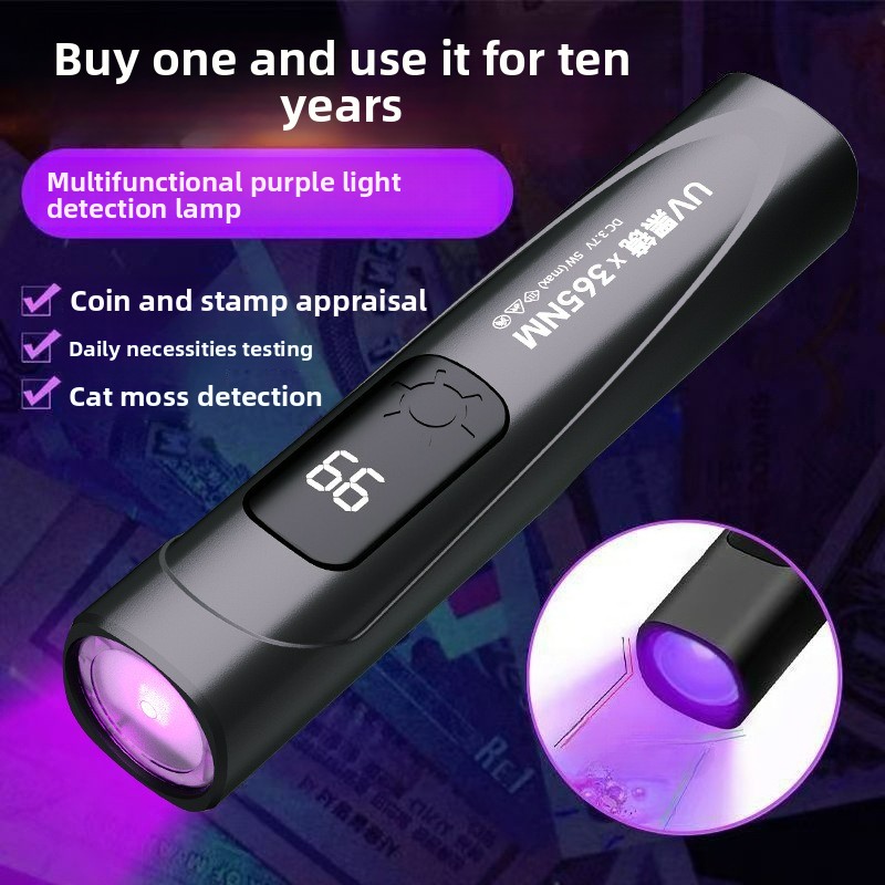 365nm UV Blacklight Flashlight - Resin Art Uv Light reseña y precio