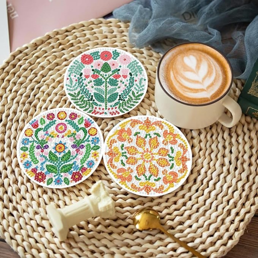 8-piece set/Diamond painting c - Resin Art Canvas reseña y precio
