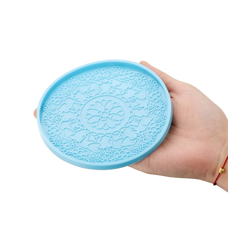 Mandala Coaster Silicone Mold  - Coaster Mold Square reseña y precio