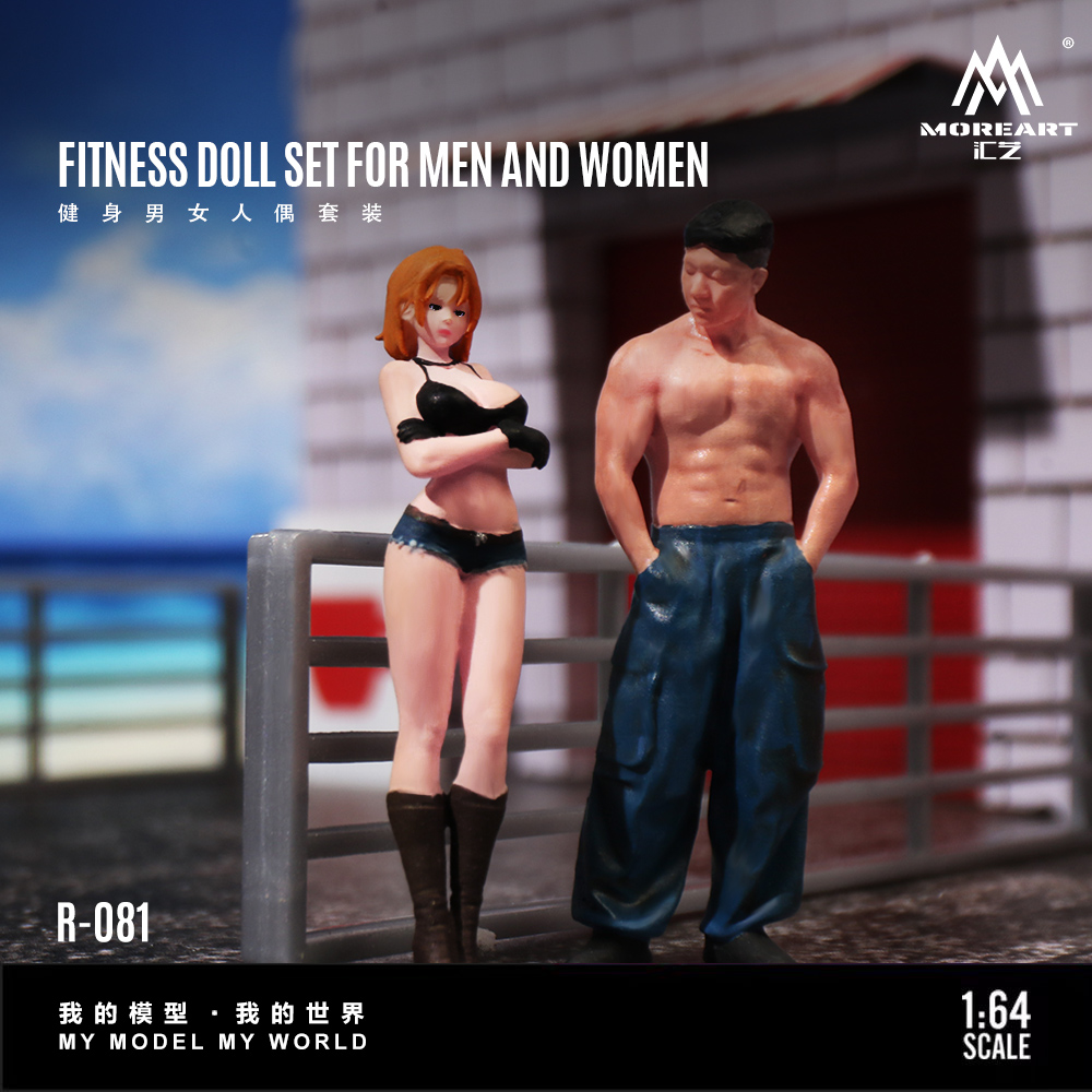More Art 1:64 Fitness Male and - Resin Art And Decor reseña y precio