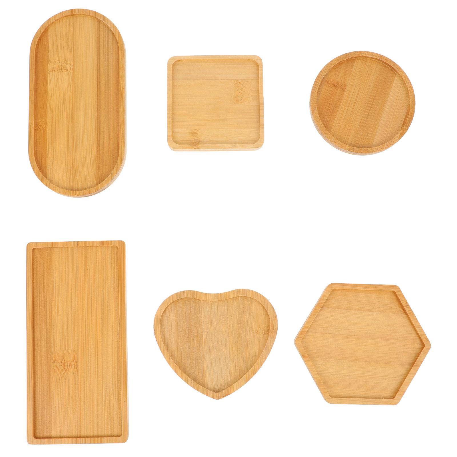 6Pcs Wooden Tray DIY Mold for  - Resin Art Wooden Tray reseña y precio
