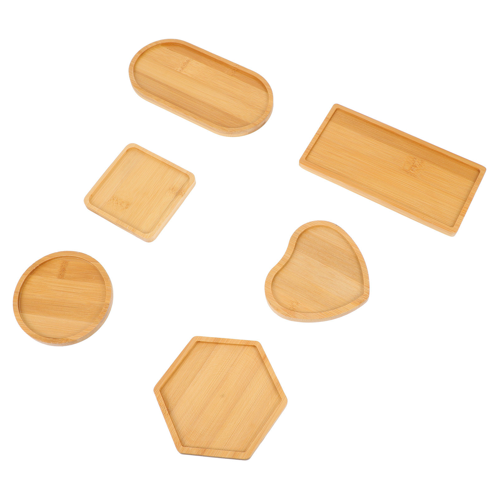 6Pcs Wooden Tray DIY Mold for  - Resin Art Wooden Tray reseña y precio