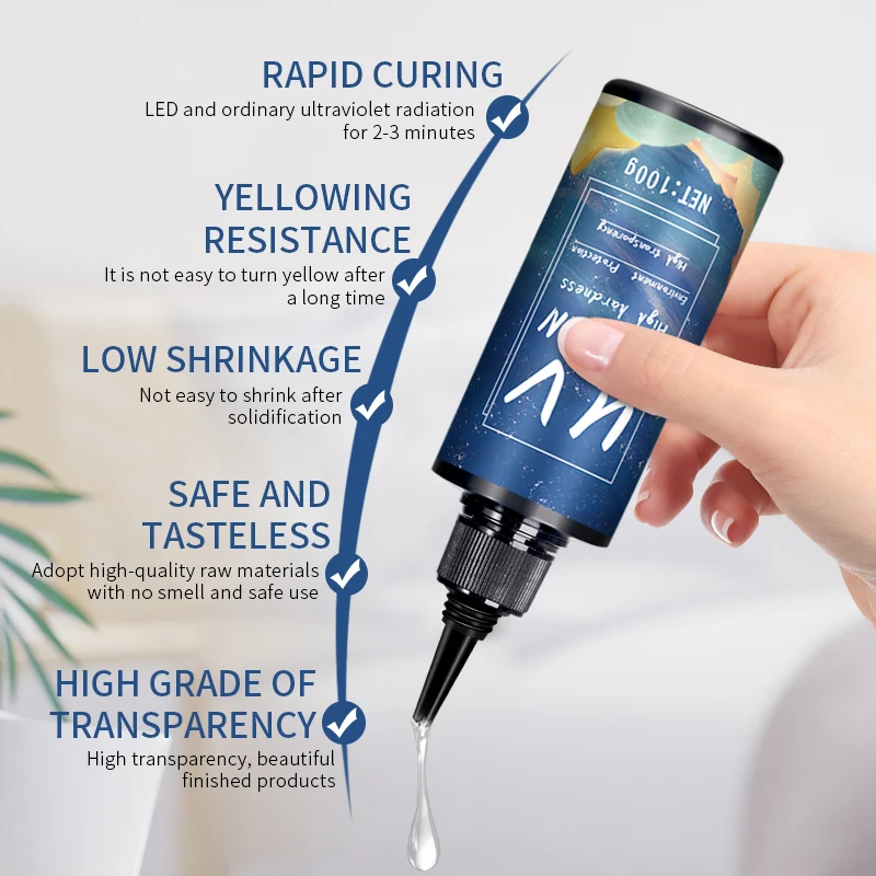 UV Resin Glue for DIY Jewelry, - Resin Art Uv Light reseña y precio