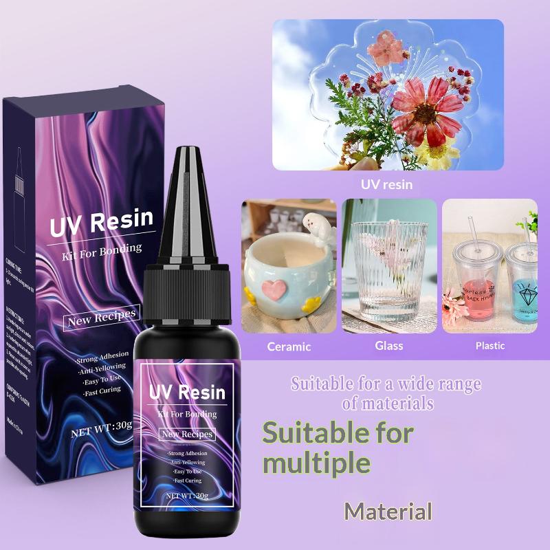 20g/30g/50g UV Epoxy Resin Glu - Resin Art Uv Light reseña y precio
