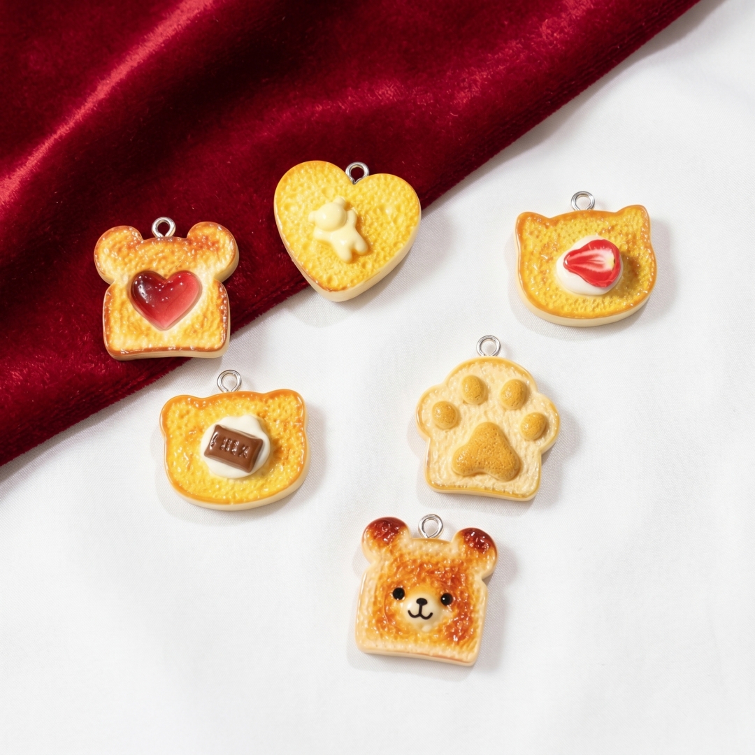 10pcs Resin Plastic Bread Pend - Resin Art And Decor reseña y precio