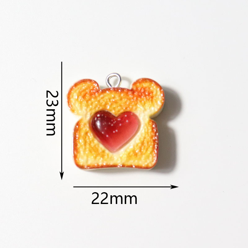 10pcs Resin Plastic Bread Pend - Resin Art And Decor reseña y precio