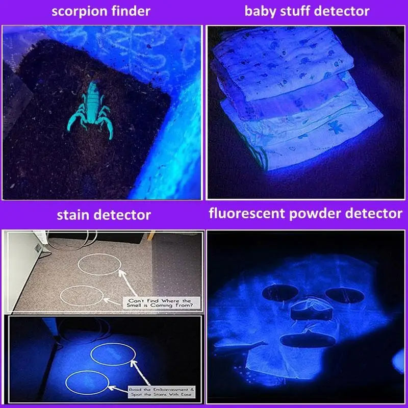 USB Rechargeable Zoomable UV F - Resin Art Uv Light reseña y precio