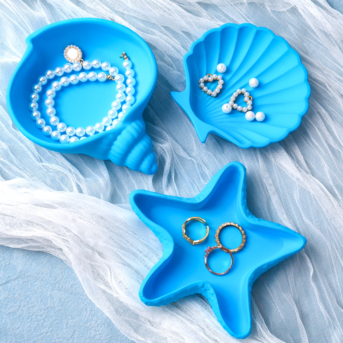 DIY Concrete Starfish Starage  - Coaster Mold Square reseña y precio