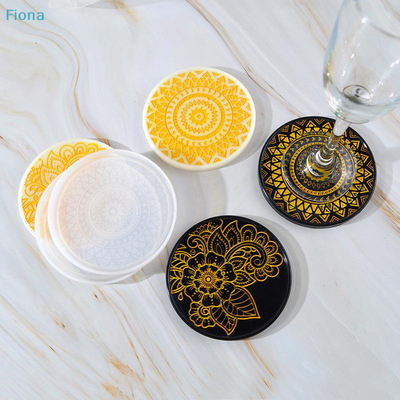 ✔Flower Coaster Silicone Mold  - Coaster Mold Square reseña y precio