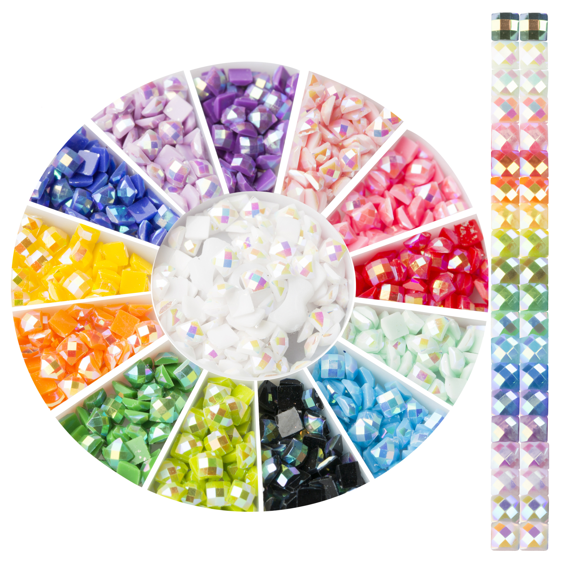 20 Colors Diamond Beads for 5D - Resin Art Canvas reseña y precio