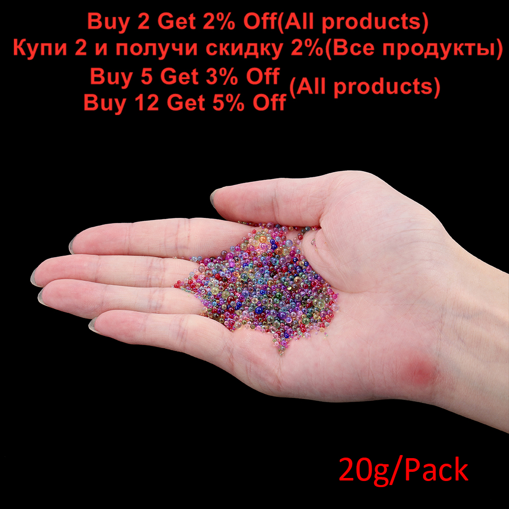 10/20g 0.4-3mm Mini Bubble Bal - Resin Art Uv Light reseña y precio