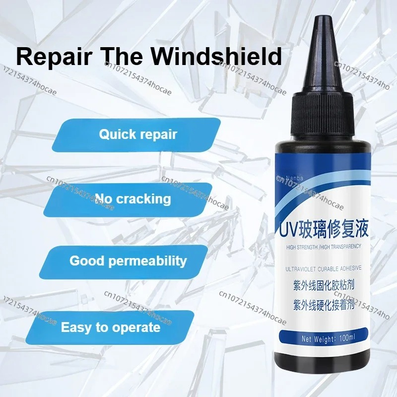 Car Windshield Repair Adhesive - Resin Art Uv Light reseña y precio