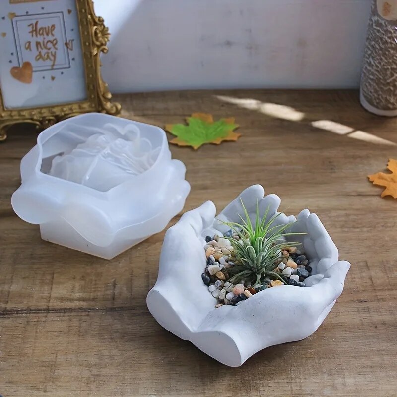 1pc Hand Plaster Mold for Resi - Coaster Mold Square reseña y precio