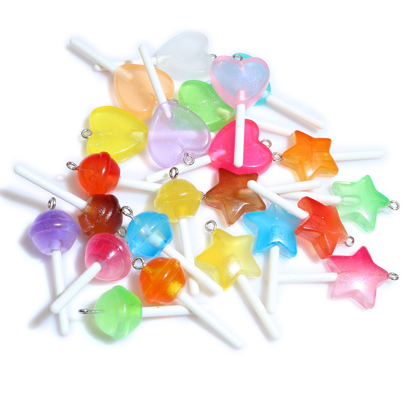 10pcs Resin Pendants Shiny Rou - Resin Art Glitter reseña y precio
