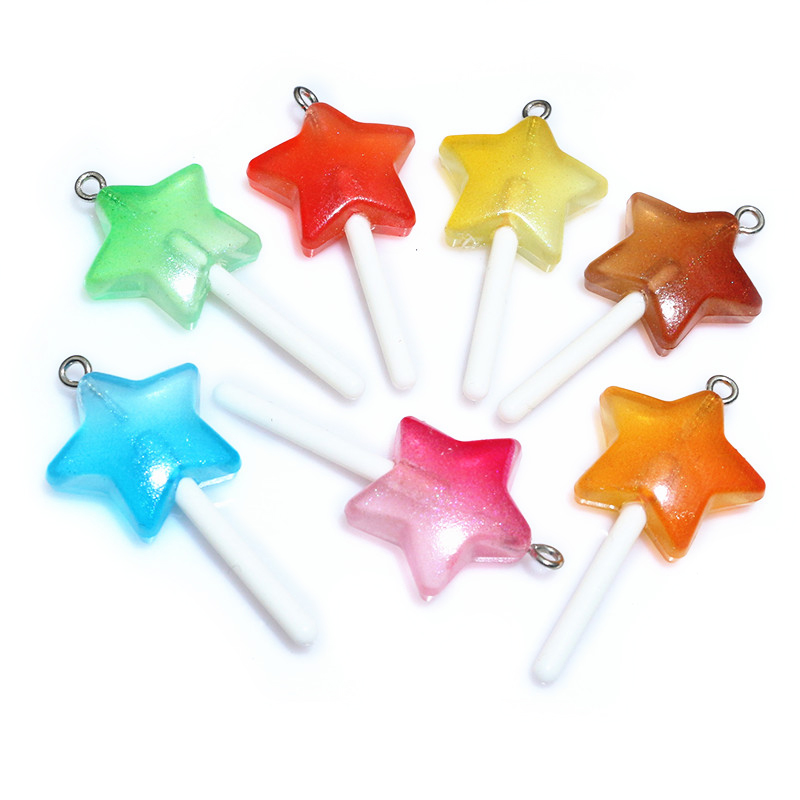 10pcs Resin Pendants Shiny Rou - Resin Art Glitter reseña y precio
