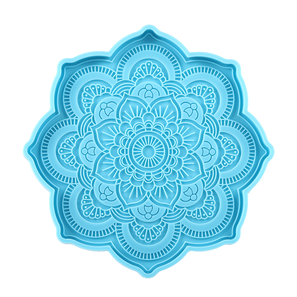 Mandala Coaster Silicone Mold  - Coaster Mold Square reseña y precio