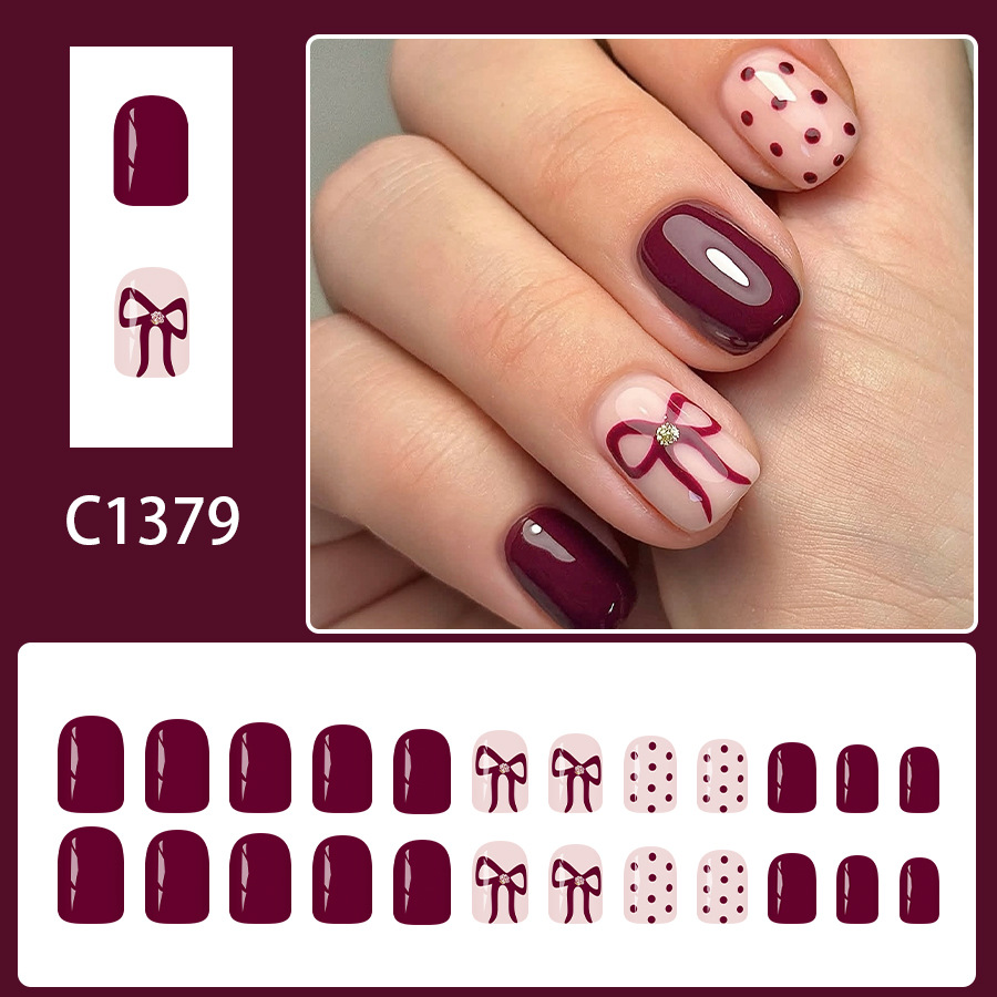 Short Square Press On Nails Gl - Resin Art Glitter reseña y precio