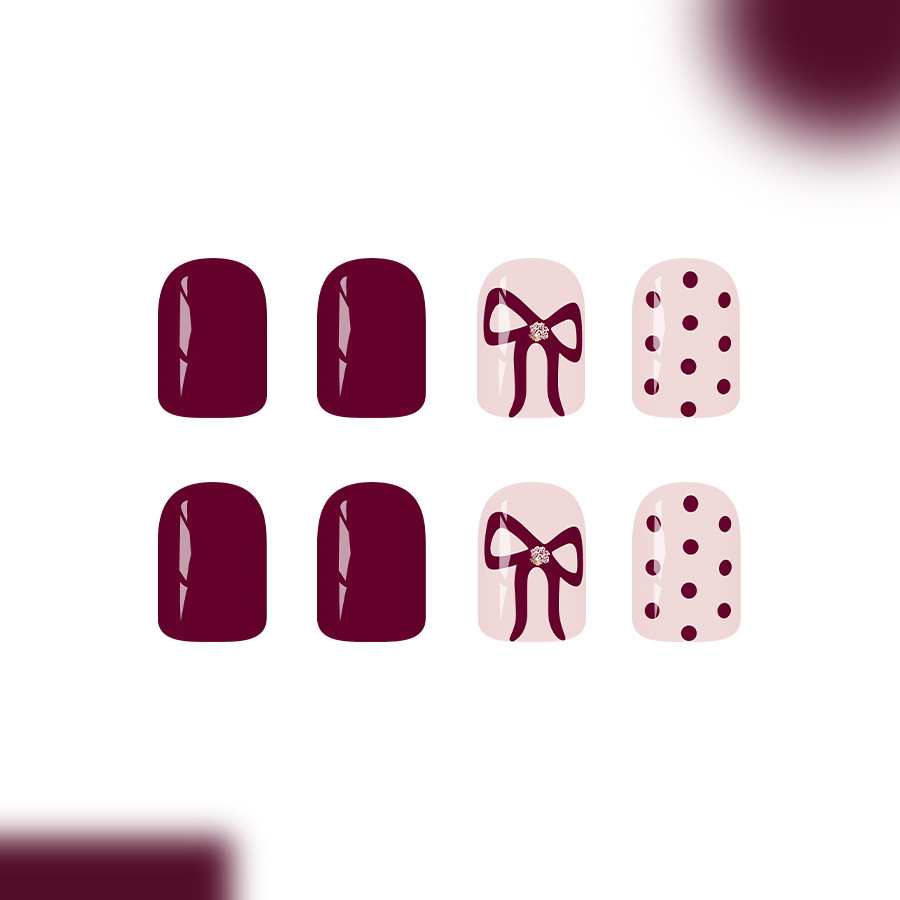 Short Square Press On Nails Gl - Resin Art Glitter reseña y precio