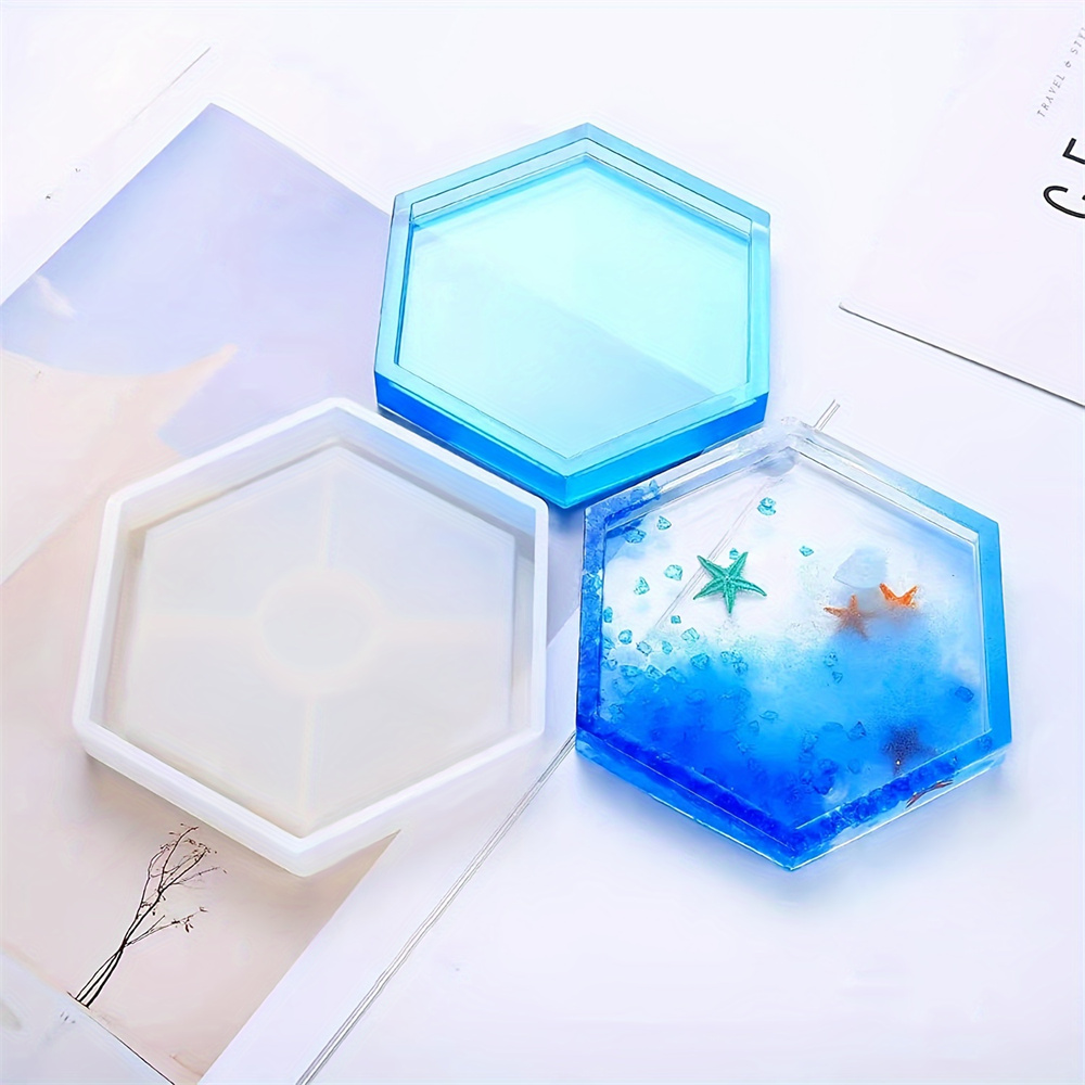 4pcs/Set Storage Tray Coaster  - Coaster Mold Square reseña y precio