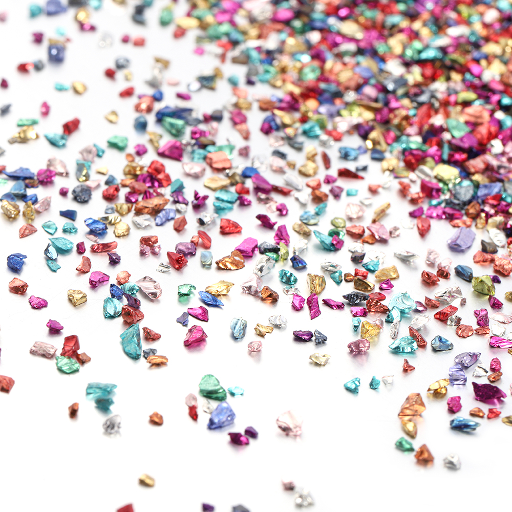 20g Crushed Glass Stones 26 Co - Resin Art Uv Light reseña y precio