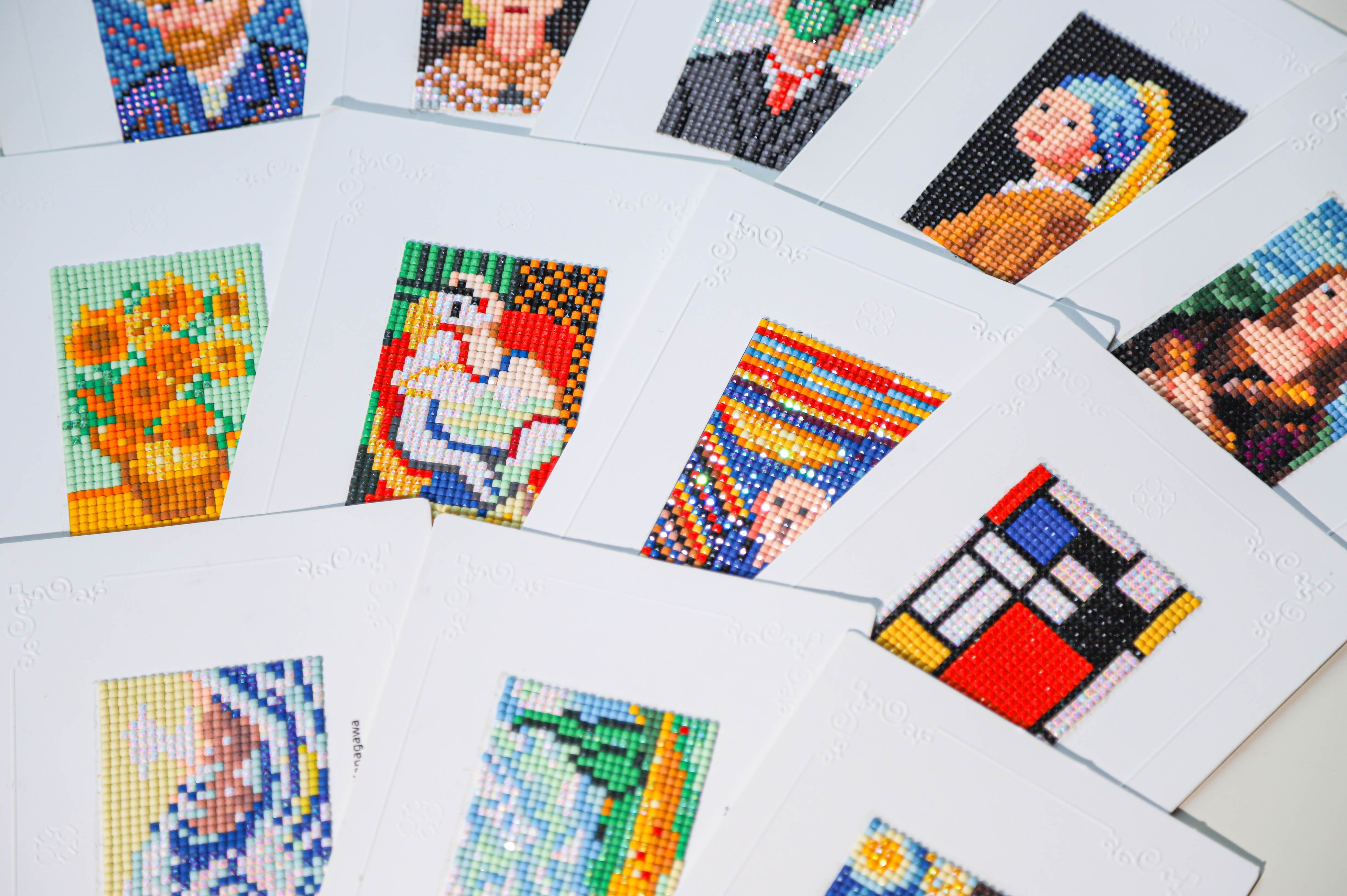 12PCS Mini Diamond Painting Ki - Resin Art Canvas reseña y precio